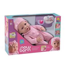 Boneca diver new born - little faz xixi - macacao