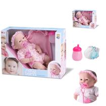 Boneca Diver New Born Recém Nascido Faz Xixi com Acessórios