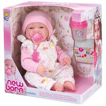 Boneca Diver New Born Soninho Menina Divertoys