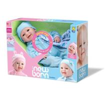 Boneca Diver New Born Soninho Menino Olho Movel Diver Toys