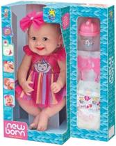 Boneca diver new born unique collection - divertoys