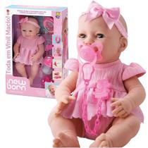 Boneca Diver New Born Vamos Brincar com Acessórios Divertoys