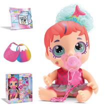 Boneca Diver Surprise Baby Mama e Chora e Chupeta Com Luz - Diver Toys