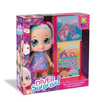 Boneca Diver Surprise Dolls c/ Acessórios Surpresa Divertoys Mod.1