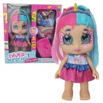 Boneca Diver Surprise Dolls Vamos Viajar Divertoys Mod.OA