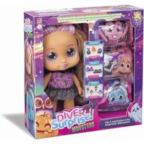 Boneca Diver Surprise Monster Lobinha Lobelita - Divertoys