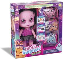 Boneca Diver Surprise Série Monsters Vampiresca Divertoys