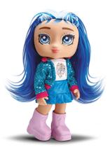 Boneca Diver Surprise Teens K-pop Azul c/ acessórios surpr