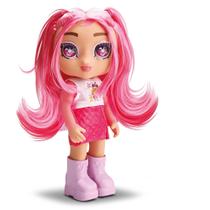 Boneca Diver Surprise Teens K-pop Rosa c/ acessórios surpr - Divertoys