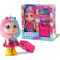 Boneca Diver Surprise Vamos Viajar Com Acessórios, DiverToys