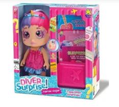 Boneca Diver Surprise Vamos Viajar - Divertoys