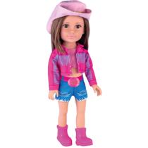 Boneca Divertida Country Style Com Chápeu e Botas 40 Cm Super toys 623 Boneca Divertida Country Style Com Chápeu e Botas 40 Cm Super toys 623
