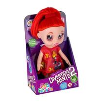 Boneca Divertida Mente Festa Fantasia Raiva Cotiplás - 2879