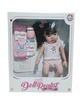 Boneca Doll Realist Small 1184 Com Cabelo Sid-Nyl
