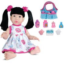 Boneca Doll Realist Small 1187 Sid-nyl Baby Com Bolsinha