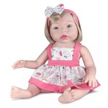 Boneca Doll Realist Small Vestido Bebê Infantil