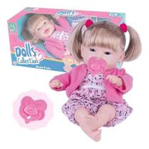 Boneca Dolls Collection Bebê Feliz