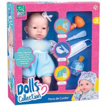 Boneca Dolls Collection Hora de Cuidar Super Toys Boneca Dolls Collection Hora de Cuidar Super Toys