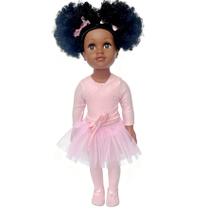 Boneca DONGHENG DOLLS 18" Menina Negra Bailarina com Cabelo Afro Boneca DONGHENG DOLLS 18" Menina Negra Bailarina com Cabelo Afro