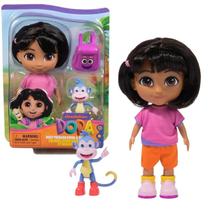 Boneca Dora Aventureira Com Macaco Botas E Mochila Sunny