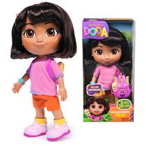 Boneca Dora Canta e Explora 30 cm Brinquedo Musical Bilíngue