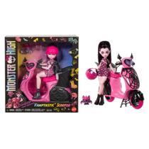 Boneca Draculaura e Moto Vamptastic Scooter - Monster High - Mattel Boneca Draculaura e Moto Vamptastic Scooter - Monster High - Mattel