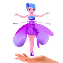 Boneca Duda Fada Voadora c/ Sensor - Wellkids