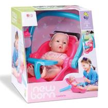 Boneca e Bebê Conforto Diver NEW BORN + 3 a. - DiverToys