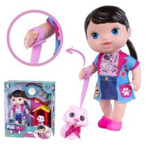 Boneca E Seu Cachorrinho Pet Love Shop ComAcessórios