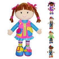 Boneca educacional de pelúcia June Garden Dressy Friends