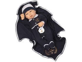 Boneca Elegance Luxo David BABY BRINK 1314