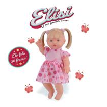 Boneca Elisi Com Diversas Frases
