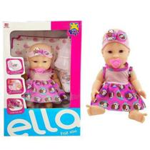 Boneca Ella Faz Xixi 8039 Diver Toys Boneca Ella Faz Xixi 8039 Diver Toys