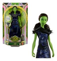 Boneca Elphaba Wicked For Good, canta a música For Good Mattel Jfm09