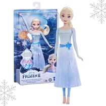 Boneca Elsa Brilho Aquático Frozen 2 Disney Hasbro F0594