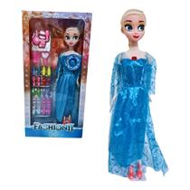 Boneca Elsa E Anna Musical Com Acessórios De Moda E Sapatinhos - Boneca Elsa E Anna Musical Com Acessórios De Moda E Sapatinhos -