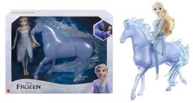 Boneca Elsa e Cavalo Nokk - Frozen - Princesas Disney - Mattel