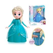 Boneca Elsa Frozen 24cm com Som e Articulação Disney
