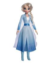 Boneca Elsa Mini My Size Frozen Articulada 55cm Baby Brink
