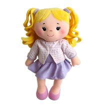 Boneca em Plush Bella Loira Xuxinhas Vestido Lilás Zip Toys Boneca em Plush Bella Loira Xuxinhas Vestido Lilás Zip Toys