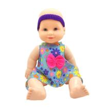 Boneca em vinil bebê blublu amiguinha infantil - Anjo Brinquedos