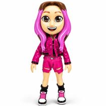 Boneca Emilly Vick Dos Rosa Original Nova Brink 25cm Boneca Infantil Em Vinil