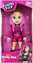 Boneca Emilly Vick Dos Rosa Youtuber Vinil 25cm 1270- Baby Brink