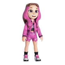 Boneca Emilly Vick Dos Rosa Youtuber Vinil 25cm - Baby Brink