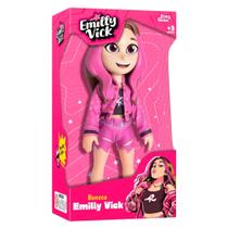 Boneca Emilly Vick dos Rosas 25cm Baby Brink Brink