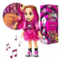 Boneca Emilly vick Musical dos Rosa 25cm Youtube Baby Brink Boneca Emilly vick Musical dos Rosa 25cm Youtube Baby Brink