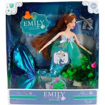 Boneca Emily Sereia Fashion Mermaid Qj092C - Dorémi