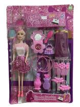 Boneca Estudio Fashion com Acessórios Ark Toys