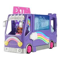 Boneca Extra Mini Minis Ônibus Turismo Barbie Hkf84
