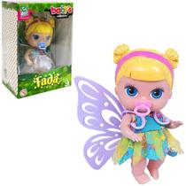 Boneca fada babys collection com vestido + chupeta colors na caixa - SUPER TOYS Boneca fada babys collection com vestido + chupeta colors na caixa - SUPER TOYS